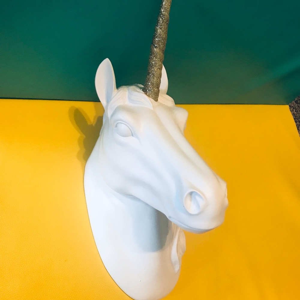Unicorn Head Wall Decor